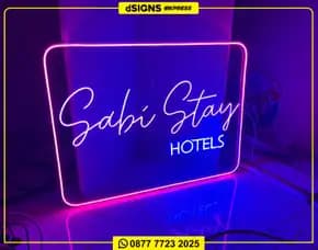 Neon Flex/ Papan Nama/ Huruf Timbul/ Signage/ Reklame Toko Dan Billboard