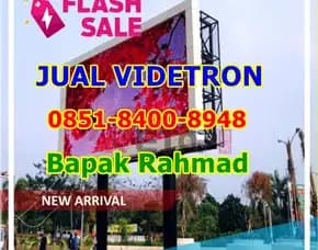 Wea (08x51 84oo 89x48) Tender Videotron Transparan Di Buru