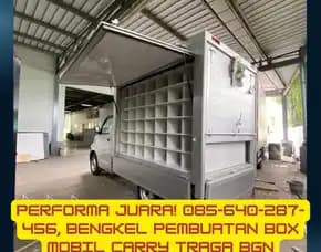 Performa Juara, Bengkel Pembuatan Box Mobil Carry Traga Bgn Semarang Kendal