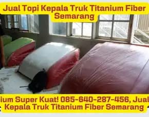 Aeroboost Ekstrem!  Jual Wind Deflector Truk Titanium Fiber Semarang