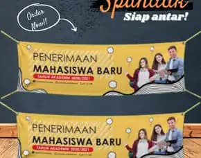 Spanduk Siap Antar