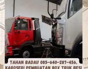 Tahan Badai, Karoseri Pembuatan Box Truk Besi Semarang Kendal