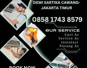 Service Ac - Cuci Ac Daerah Dewi Sartika Cawang Jakarta Timur 0857 1932 2893