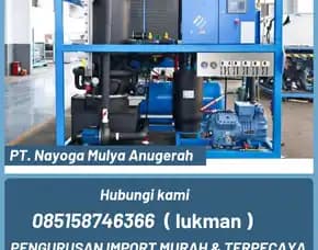 Jasa Import Mesin Es Kristal Dari Polandia All-In