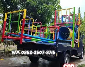 Pabrik Ayunan Anak Bayi Dari Besi Dan Playground Tk Panjalu Ciamis