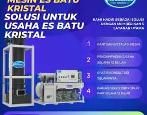 Harga Mesin Pembuat Es Batu, Palopo Sulsel