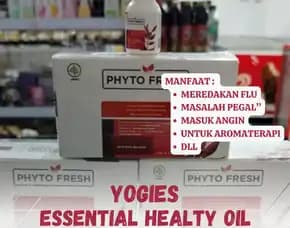 (Yogies), Phyto Fresh Kab Bener Meriah, Minyak Terapi Pereda Nyeri