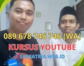 Kursus Youtuber Bandung, Murah+Support Lifetime 089678746746 Terbatas