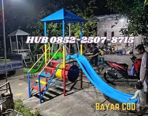 Contoh Ayunan Besi Custom Dan Perosotan Anak Kec Bojong Pandeglang