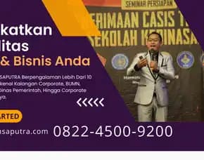 Trainer Service Excellence Cilacap, Terpercaya & Solutif, Dian Saputra