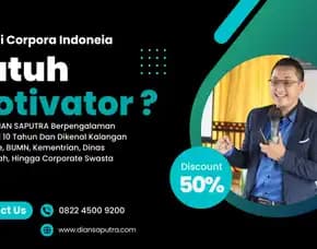 Pembicara Leadhersip Cianjur, Terpercaya & Solutif, Dian Saputra