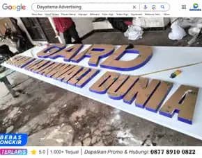 Reklame Billboard & Huruf Timbul Bandung 0877 8910 0822