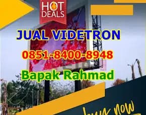 Wea (08x51 84oo 89x48) Tender Videotron Transparan Di Singkawang