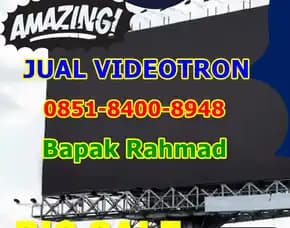 Wa 0851-84oo-8948, Jual Videotron Transparan Di Bontang