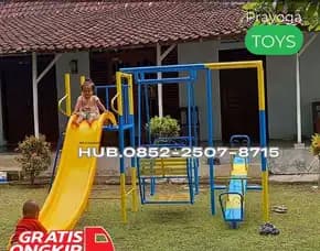 Inspirasi Ayunan Besi Bulat Dan Mainan Outdoor Untuk Tk Kec Pademawu Pamekasan
