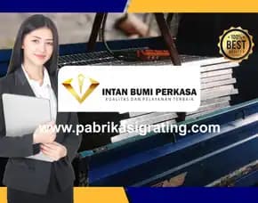 Jual Steel Grating Galvanis Plate Custom Bontang