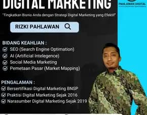 Trainer Bnsp 0858-9587-9128 Fasilitator Narasumber Digital Marketing Bnsp Kominfo Sinjai Bandung Rizki Pahlawan