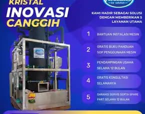 Mesin Buat Es Kristal, Luwu Utara Sulsel
