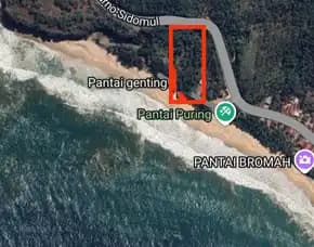 Dijual Tanah Pinggir Pantai Di Pacitan, Jawa Timur