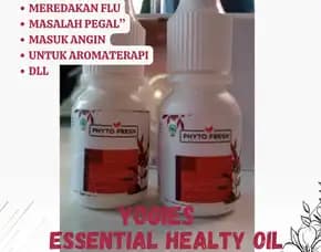 (Yogies), Phyto Fresh Kab Aceh Besar, Minyak Terapi Dengan Efek Menyegarkan