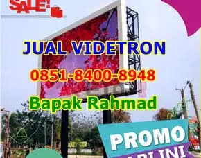 Wea (08x51 84oo 89x48) Tender Videotron Transparan Di Buton Selatan