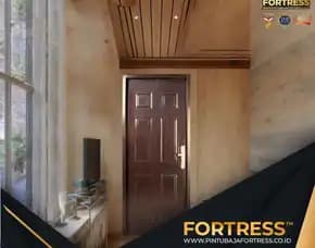 (Fortress) Pintu Baja Jaya Baru Steel Di Banjarmasin