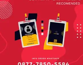 Recomended, Wa./Call 0877-7850-5584, Cetak Id Card Guru, Di Ciledug Tangerang