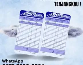 Cetak Nota Unik 2