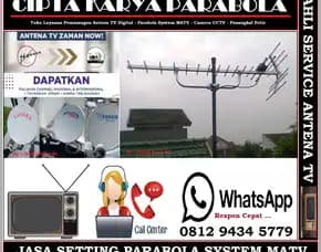 Toko Agen Jasa Teknisi Rekomendasi Service Setting Parabola Matv Area Koja ~ Jakarta Utara