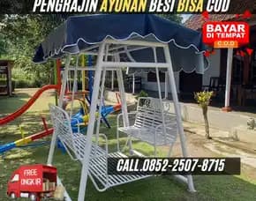 Gambar Berapa Harga Ayunan Besi Rekomendasi Taman Rumah Halaman Luas Kec Tempel Sleman