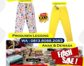 (Grosir'An) Gudang Grosir Legging Anak Callysta Di Lahewa
