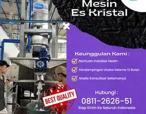 Mesin Es Kristal Murah Timor Tengah Utara, Ntt