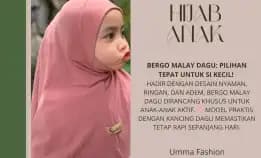 0898-7121-537 Kerudung Anak Ada Topinya |Umma Fashion| Di Arcamanik Bandung