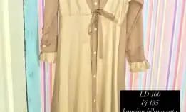 Gamis Mocca Mix Coksu