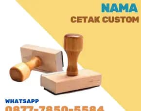 Jasa Stempel Nama