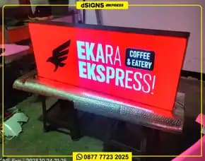(0877-7723-2025) Spesialist Reklame Toko & Neon Box Akrilik Murah