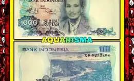 1 Pcs Souvenir Uang Kuno 1000 Rupiah Sutomo Tahun 1980 Good Quality