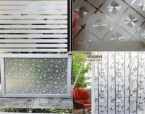Sticker Sandblast Kaca Cinere