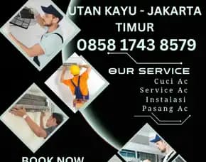 W.A 0858 1743 8579 Jasa Service Ac Utan Kayu Jakarta Timur Profesional