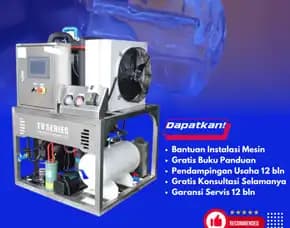 Mesin Es Kristal Untuk Usaha Sigi, Sulteng