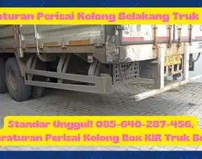 Proteksi Super, Peraturan Perisai Kolong Samping Truk Box