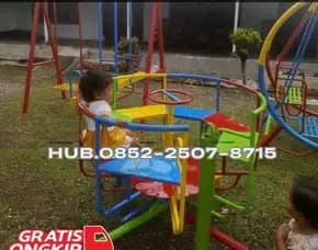 Gambar Ayunan Besi Dan Jungkat Jungkit Kec Bangorejo Banyuwangi