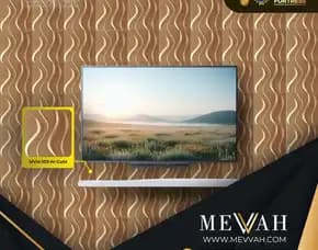 (Mevvah) 3d Wall Panel Gold Pvc Kantor Di Kayong Utara