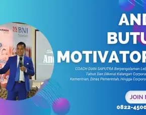 Motivator Leadership Kendal, Terpercaya & Solutif, Dian Saputra