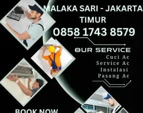 Service Ac - Cuci Ac Daerah Malaka Sari Duren Sawit Jakarta Timur 0857 1932 2893
