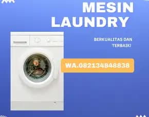 Terlaris! Paket Mesin Laundry Kartu Kirim Ke Lumajang