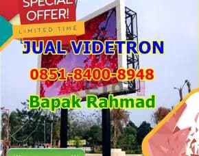 Wea (08x51 84oo 89x48) Tender Videotron Transparan Di Palopo