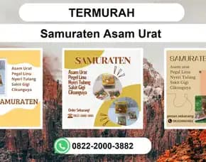 Termurah, 0822-2000-3882 Distributor Samuratenasam Urat Semarang