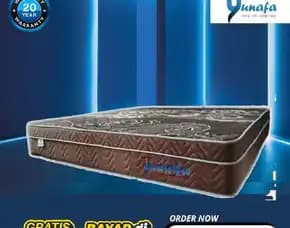 Kasur Yunafa Full Busa Garansi 20 Tahun Kempes Ganti Baru Free Ongkir Cod