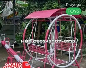 Rekomendasi Ayunan Besi Taman Dan Jembatan Goyang Kec Badegan Ponorogo